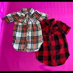 Very cute! Old Navy plaid shirts